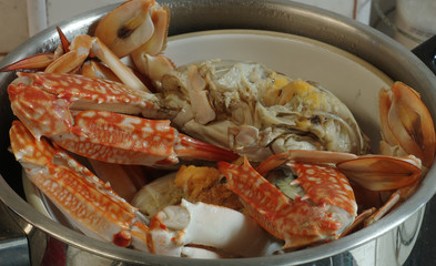 Steamed Crabs