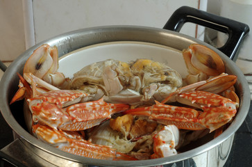 Steamed Crabs