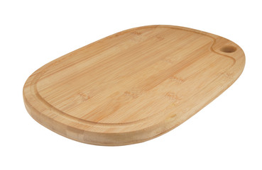 Chopping board isolated on a white background