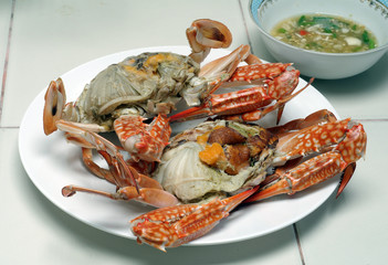 Steamed Crabs