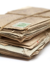 batch of old letters