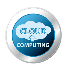 Cloud Computing Icon in Chrome