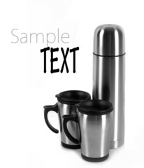 thermos and cups © Ievgen Skrypko