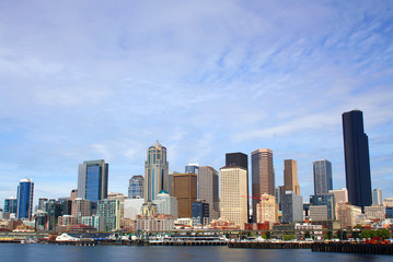 Fototapeta na wymiar Skyline Seattle