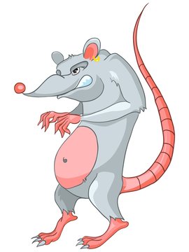 Cartoon Character Rat