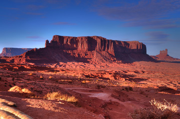 Monument Valley winter