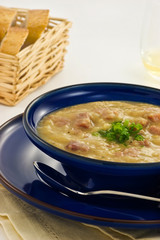 Ham and Lentil soup