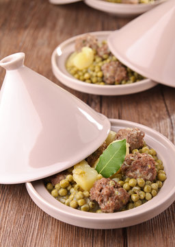 Tajine, Meatball And Vegetables