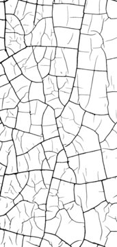 split black crack pattern on white bump alpha map for 3d use