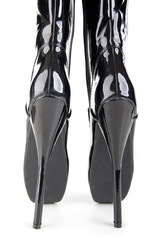 High Heels von hinten