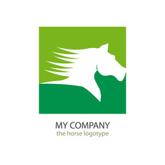 Logo speedy horse # Vector