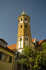 Fototapeta na wymiar Church of Saint Peter and Paul in Heilbronn, Germany