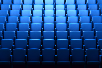 Empty cinema auditorium