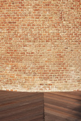 Brick wall detail