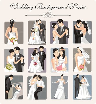 Wedding Vector Illustration Series