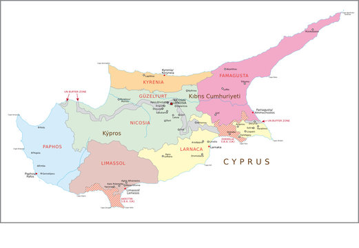 Zypern Administrativ