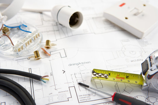 Руководитель проекта электромонтажных работ Electrical Uk Зображення - огляд 11,756 Стокові фото, векторні зображення й віде