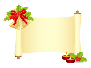 Christmas manuscript