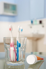 Toothbrushes and toothpaste