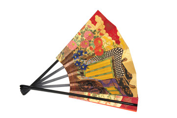 Oriental Folding  Paper Hand  Fan