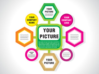 abstract banner chart