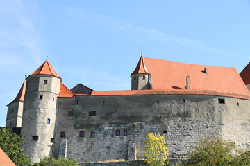 Fototapeta na wymiar Burg Harburg