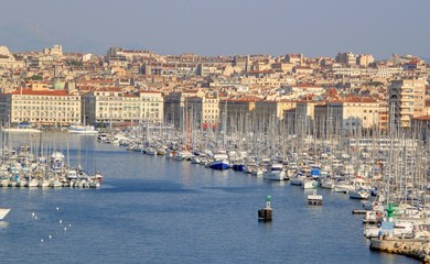 vieux port à marseille