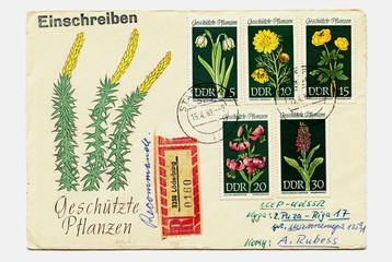 Vintage envelope