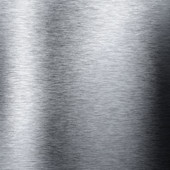 Aluminum metal background with reflections