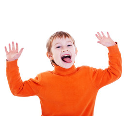 Photo of adorable young boy