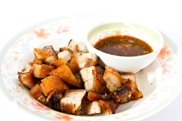 Crispy roast pork