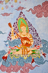 Angle painting in Thai Native style