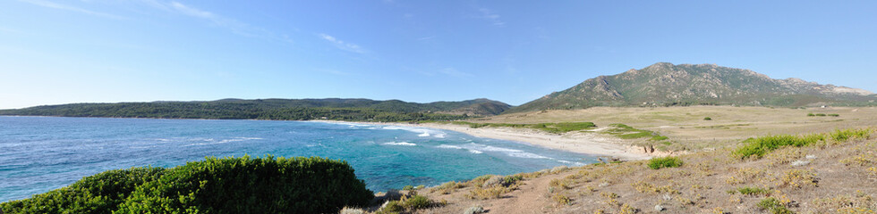 Fototapeta na wymiar Korsyka plaża 12