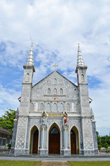 Fototapeta na wymiar The church in Thailand