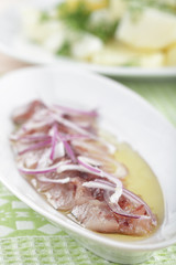 Herring with onion