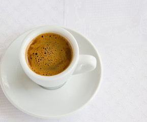 Greek or turkish coffee