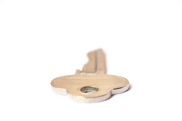 key on white background