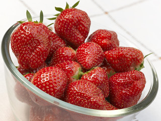 Strawberries in a Bowl