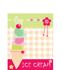 ice cream invitation