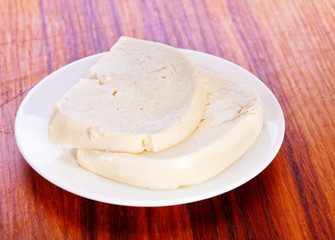 White cheese feta