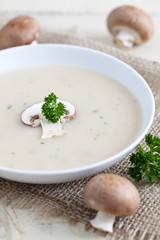 Champignonsuppe