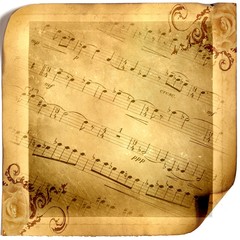 Vintage musical background