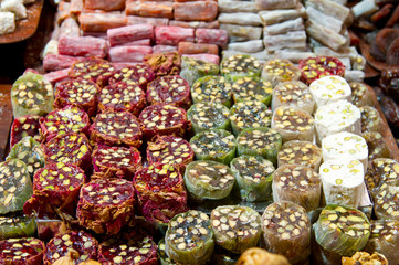 Turkish Delights from Spice Bazaar, Istanbul