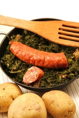 Kartoffeln mit Grünkohl