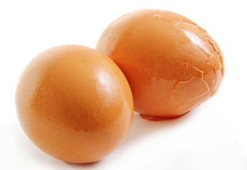 Different eggs.