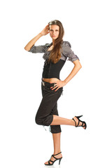 Fototapeta premium Young business girl
