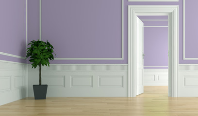 Interno vuoto da arredare