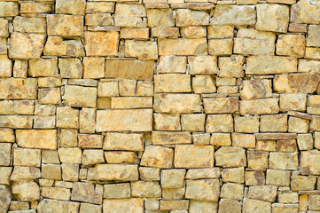 texture of ancient stone wall