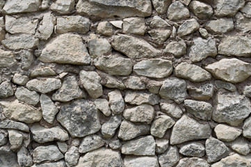 texture of ancient stone wall