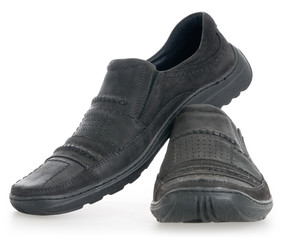 Men's walking shoes nubuck